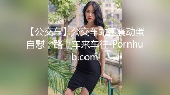 【公交车】公交车站塞震动蛋自慰，路上车来车往-Pornhub.com