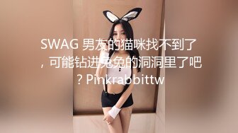 SWAG 男友的猫咪找不到了，可能钻进兔兔的洞洞里了吧？Pinkrabbittw