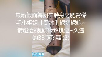 最新假面舞团丰腴身材肥臀稀毛小姐姐【黑冰】裸奶裸鲍~情趣透视骚T极致挑逗~久违的BB顶飞舞 (2)