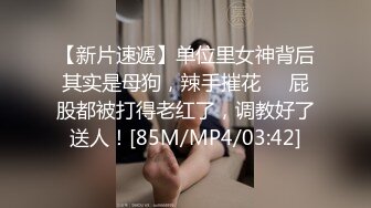 【新片速遞】单位里女神背后其实是母狗，辣手摧花❤️屁股都被打得老红了，调教好了送人！[85M/MP4/03:42]