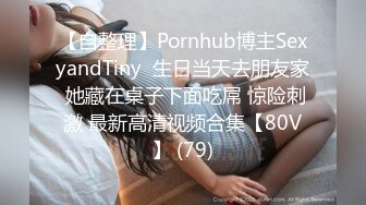 【自整理】Pornhub博主SexyandTiny  生日当天去朋友家 她藏在桌子下面吃屌 惊险刺激 最新高清视频合集【80V】 (79)