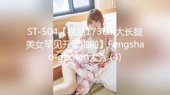 ST-504【极品173cm大长腿美女罕见开票啪啪】Fengshao-garden大秀 (4)